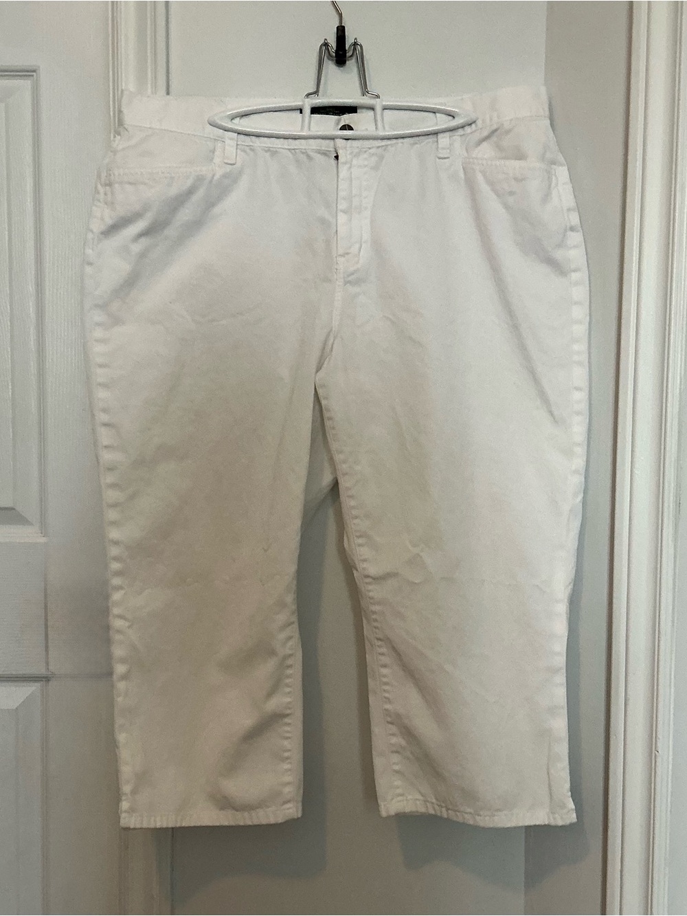 Ralph Lauren Women’s White Capris